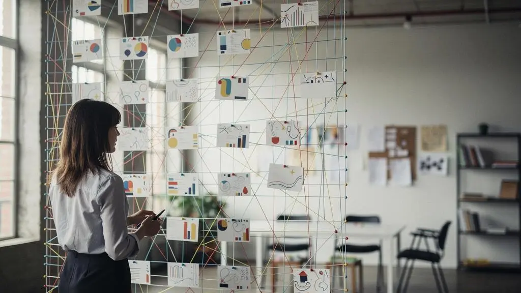 Organisateur d'événement visualisant un retro-planning sur six mois avant le jour J